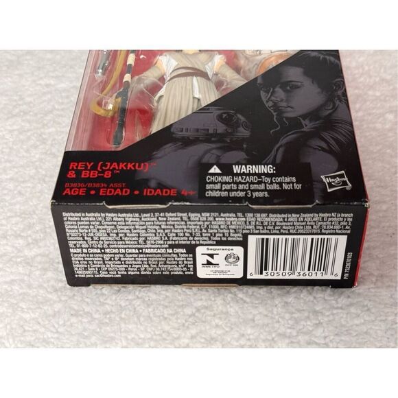 Hasbro Star Wars 6" Black Series: Rey (Jakku) and BB-8 #02 (NIB) - Picture 5 of 6